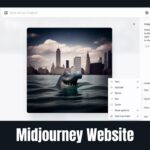 Midjourney AI-image generator website