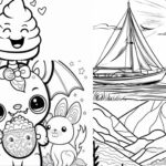 Midjourney prompts for coloring books